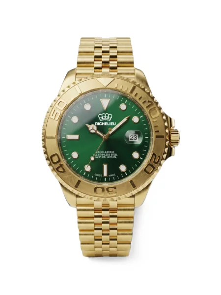 Ceas Richelieu Swiss verde