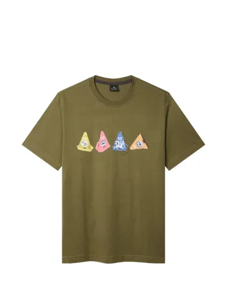 Grafic tricou Ps Paul Smith verde