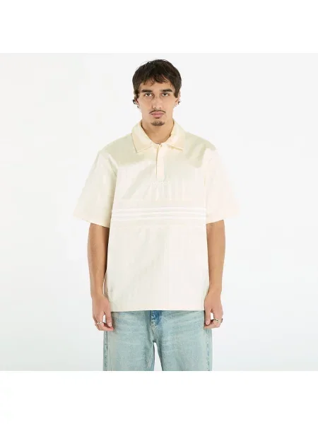 Атласный свитер Adidas Originals с аппликацией желтый