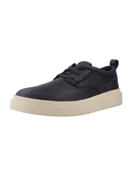 Čipkované tenisky Clarks modrá