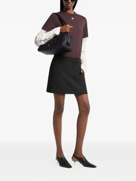 Geantă Courreges negru