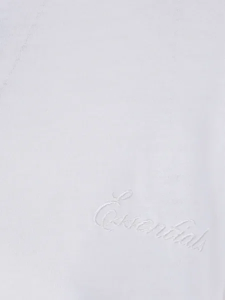 Hoodie Fear Of God Essentials λευκό