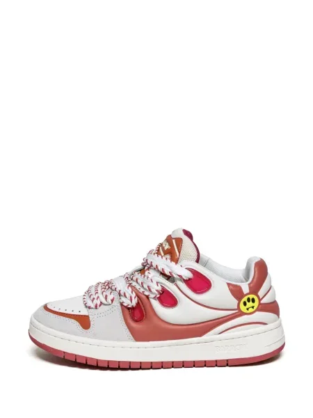 Bőr sneaker Barrow fehér