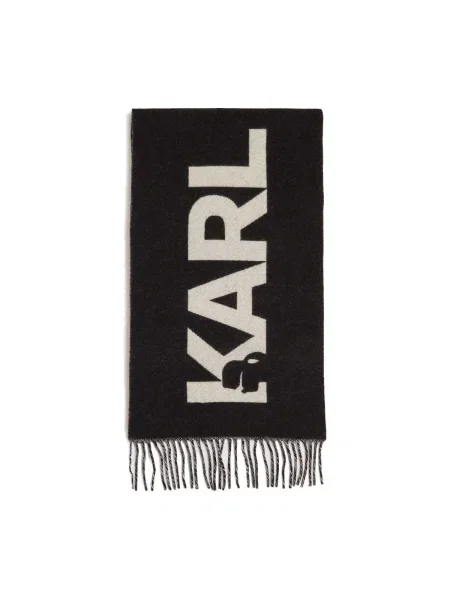 Šál Karl Lagerfeld čierna