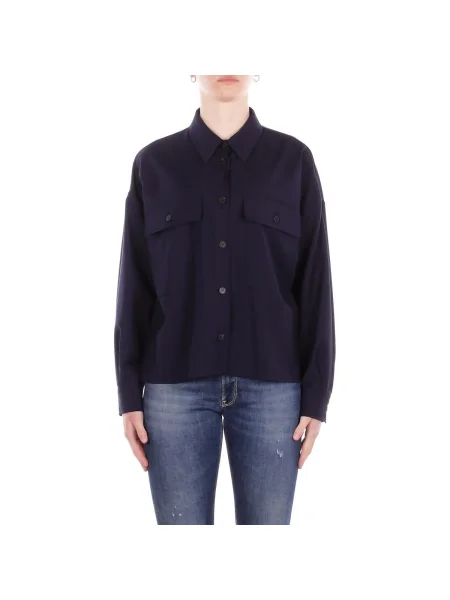 Sacou Max Mara albastru