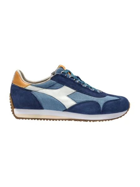 Sneakersy Diadora płócienne niebieskie