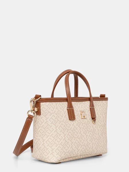Tommy Hilfiger geantă crossbody de damă bej