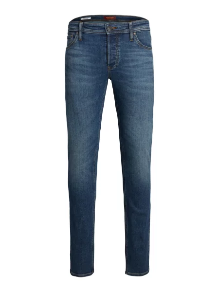 JACK & JONES Jeans GLENN închis albastru