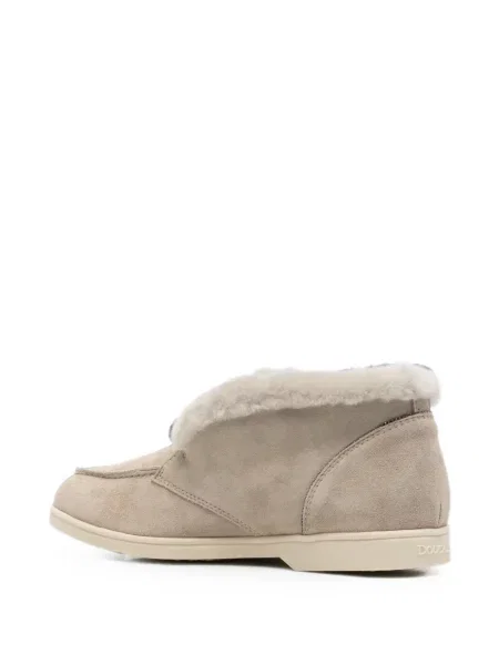 Pantofi loafer Doucal's din piele de căprioară