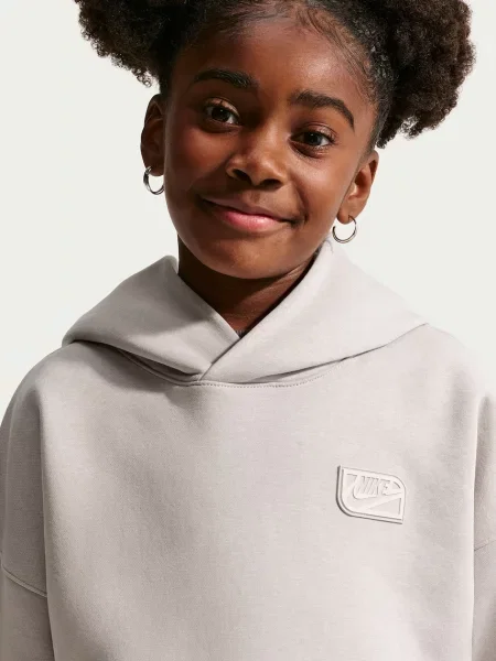 Nike кофта з капюшоном дитяча з бавовною Sportswear Club