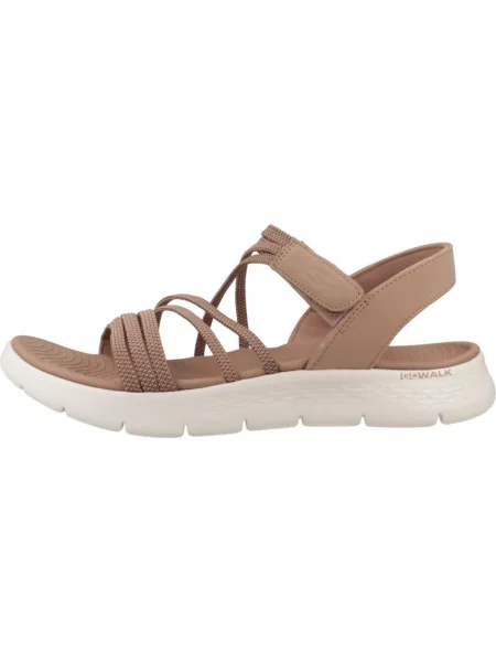 Sandały SKECHERS GO WALK FLEX brązowy