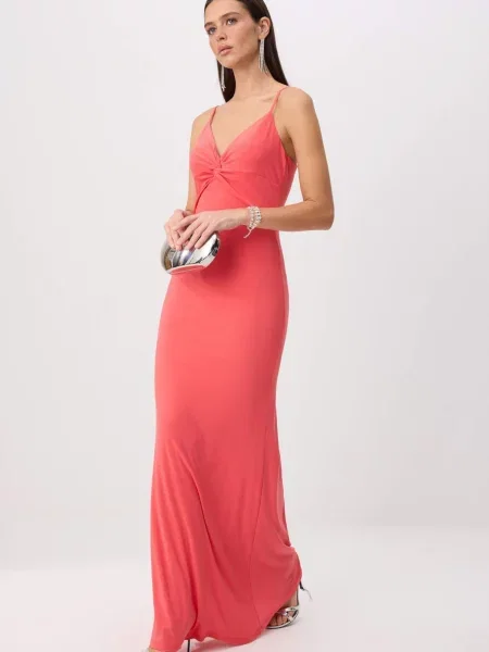 Trendyol Rochie de seară somon portocaliu
