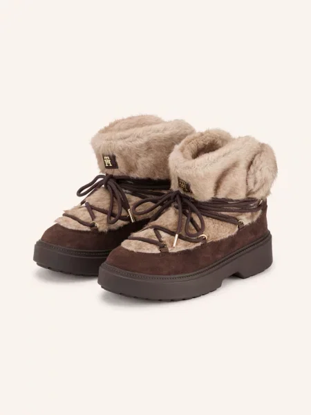 Tommy Hilfiger Botki Sznurowane braun