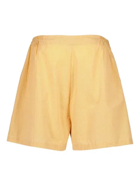 Pantaloni scurți Baziszt cu broderie portocaliu
