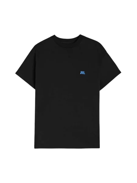 Koszulka Jil Sander z logo czarna
