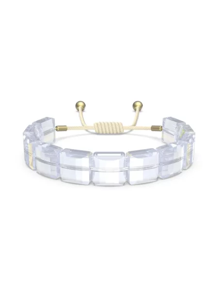 Bransoletka Swarovski biała