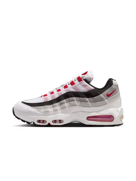 Sneakers Nike Air Max 95 Premium White/ Comet Red-Neutral Grey-Medium Grey EUR 40 alb
