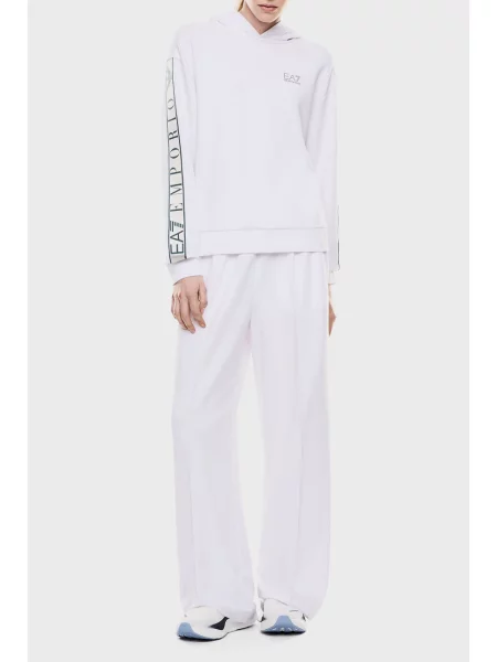 Костюмный спортивный костюм Ea7 Emporio Armani белый