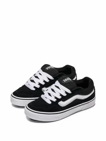 Велурени маратонки Vans черно
