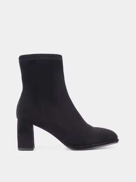 Замшевые ботильоны Attizzare черные
