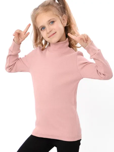 Дитячий Гольф Носи своє персик бавовна/еластан