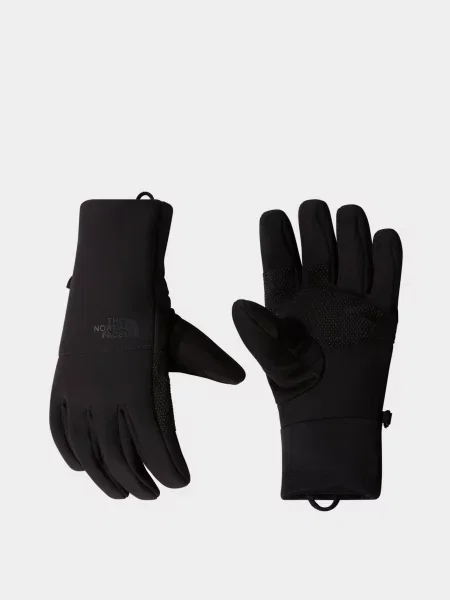 The North Face Рукавички Поліестер/еластан чорний