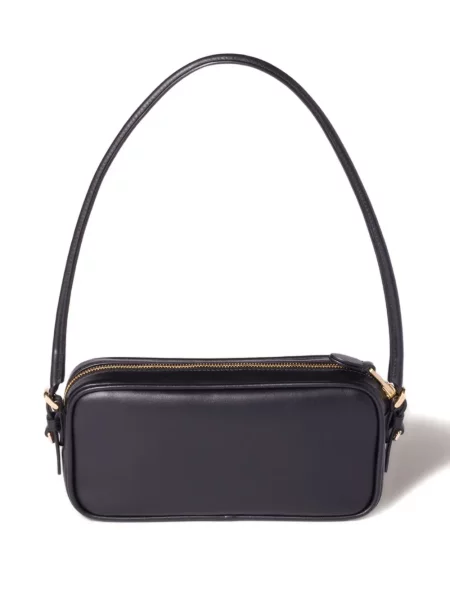 Geanta de piele Miu Miu din piele negru