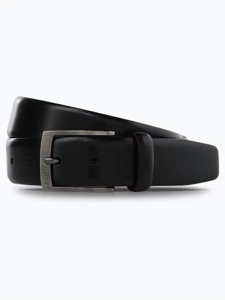 Skórzany ze sprzączką Joop! Collection czarny
