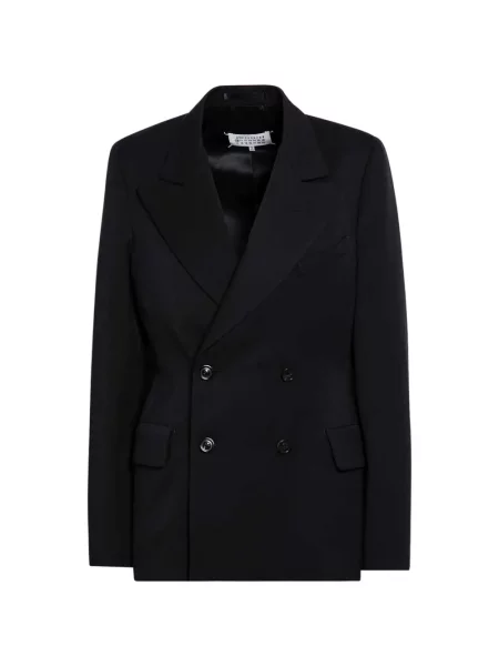 Sacou Maison Margiela cu două rânduri de nasturi negru
