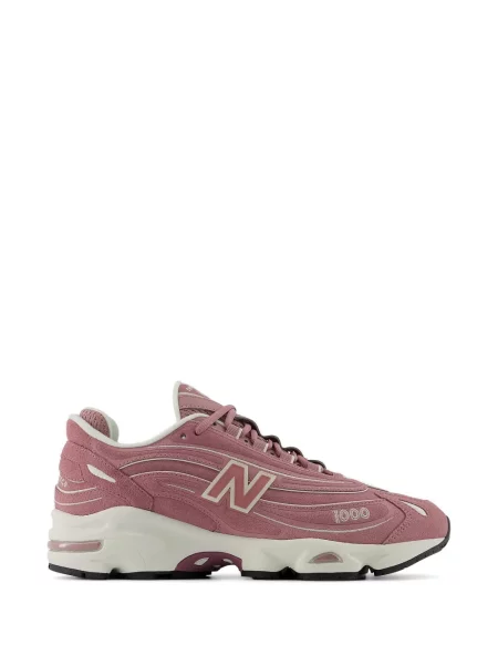 Sneakerși New Balance din piele de căprioară roz