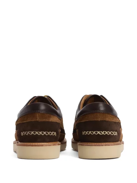 Botine Barbour din piele de căprioară maro