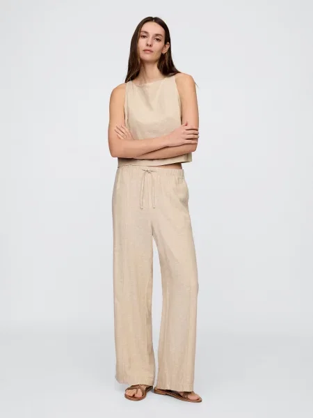 Pantaloni Gap de in cu picior lat