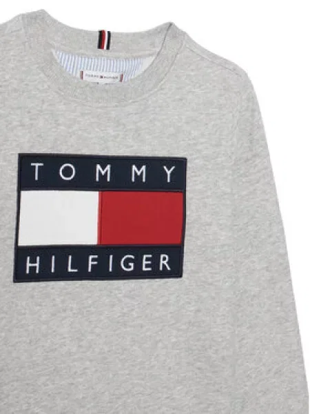 Mikina Tommy Hilfiger šedá