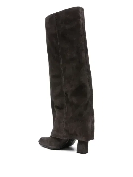 Botine Ash din piele de căprioară maro