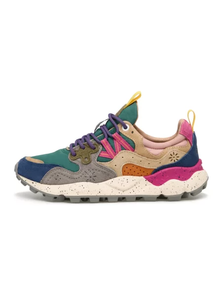 Sneakersy Flower Mountain zamszowe w kwiatki