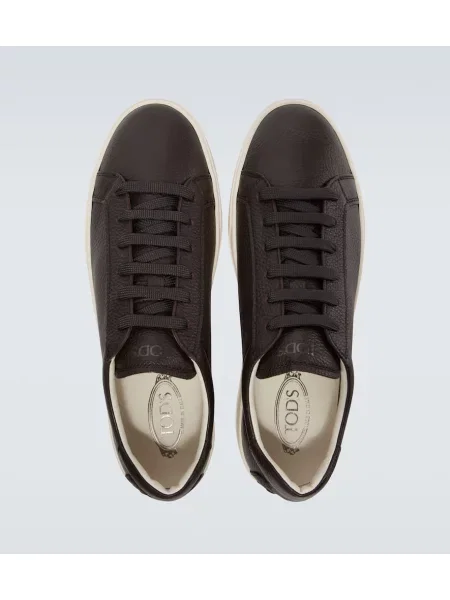 Sneakerși Tod's din piele maro