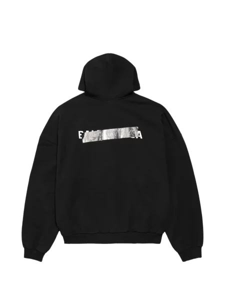 Hoodie Balenciaga με σχέδιο μαύρο