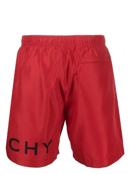 Долнища на бански Givenchy с принт червено