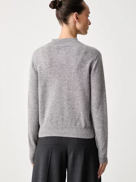 Kaos sweter kaszmirowy szary