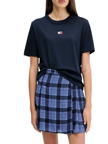 Koszulka Tommy Hilfiger Jeans niebieska