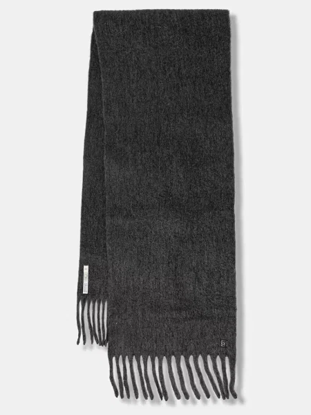 Šal z dodatkom volne Calvin Klein siva