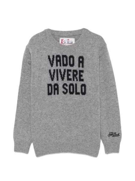 Sweter dziecięcy Mc2 Saint Barth szary