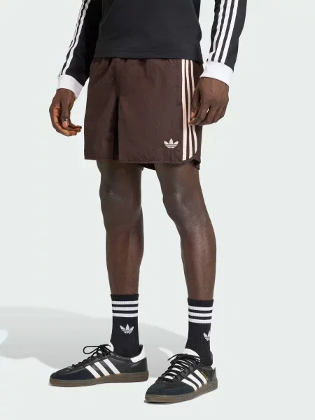 Повседневные шорты Adidas коричневые