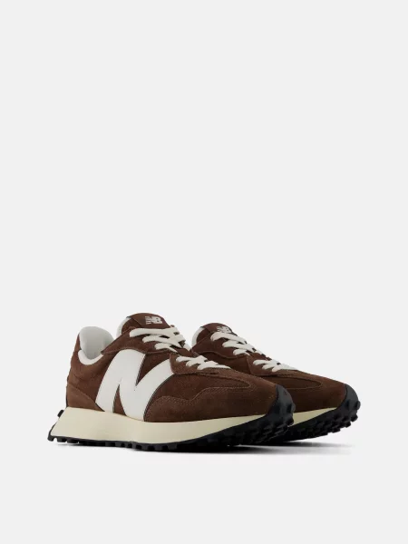 Замшеві Кросівки повсякденні New Balance коричневий
