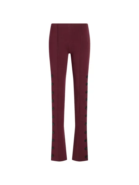 Pantaloni Proenza Schouler stretch roșu