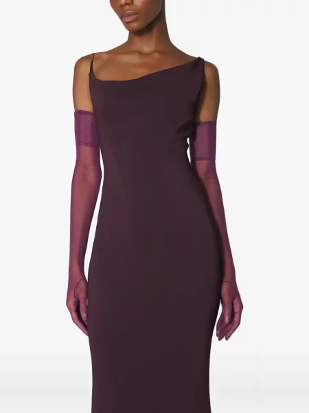 Rochie maxi Mugler violet