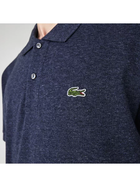 Поло Lacoste синее