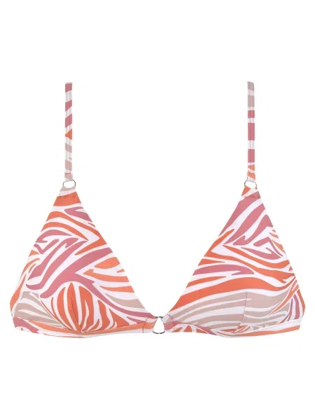 SUNSEEKER Sutien costum de baie portocaliu / roz alb