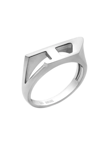 Diesel inel argintiu
