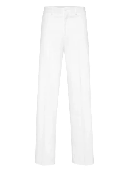 Pantaloni Philipp Plein alb